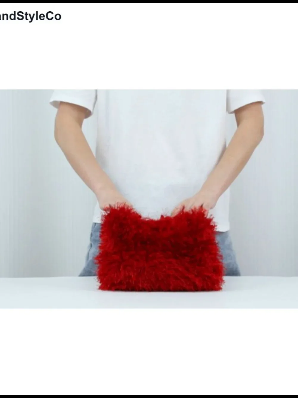 Faux Fur Fluffy Hobo Bags for Women Fuzzy Tote Cute Plush Purse Furry Handbag